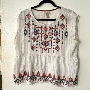Knox Rose boho top